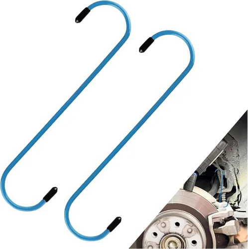 OFBAND - Ganchos para pinza de freno de automóvil para reparación de eje, pastillas de freno, frenado, ganchos para pinza de freno con punta de goma