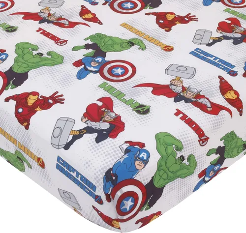 Miniatura 5 de Marvel Avengers - Juego de sábanas de 2 piezas para niños pequeños