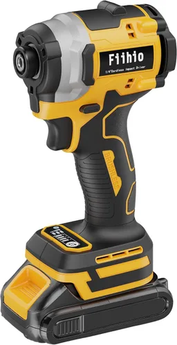 Miniatura 8 de Destornillador de impacto inalámbrico compatible con batería Dewalt de 20 V/60 V máximo, mandril hexagonal de 1/4 de pulgada con 2500 en libras, 4
