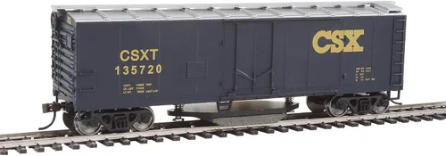 Miniatura 2 de Walthers Trainline 40-Foot Plug-Door Track Limpieza Boxcar CSX 135720, HO Scale