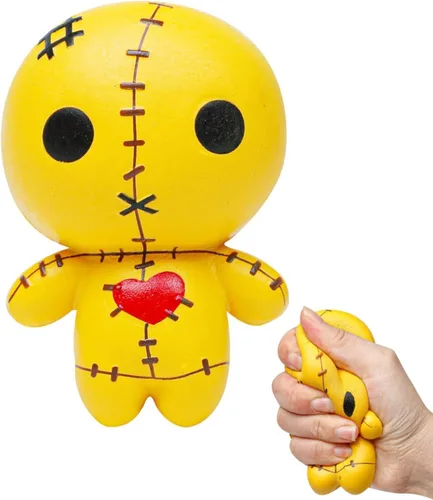 Miniatura 8 de Anboor Muñecos de vudú de 4.7 pulgadas, muñeca fantasma de Halloween, kawaii, suave, lento aumento, perfumado, para aliviar el estrés, juguetes