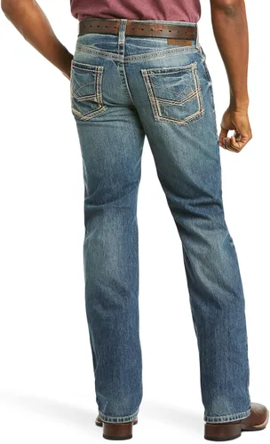 Miniatura 2 de ARIAT Jeans ajustados y apilables M5 de pierna recta para hombre, Carson Dakota
