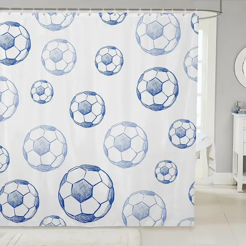 Miniatura 13 de Cortinas de ducha de vaquero occidental, cortinas de baño rústicas para niños, niñas y hombres, cortinas impermeables retro de estilo rústico con 12