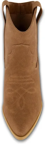 Miniatura 3 de CUSHIONAIRE Botas Rocky Western para mujer con detalles de puntada y acolchado de espuma viscoelástica, anchos disponibles