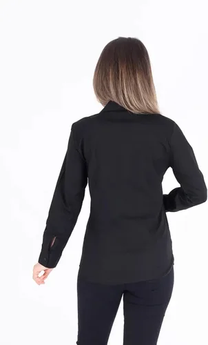 Miniatura 5 de Sofia's Wardrobe Camisa con botones para mujer, 100% algodón, blusa casual de manga larga