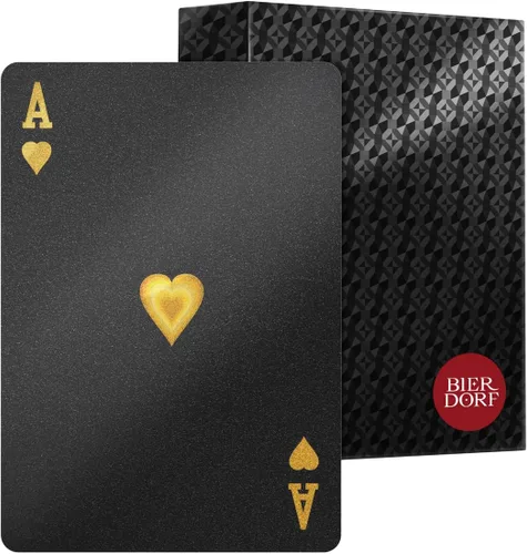 Miniatura 9 de BIERDORF Cartas de Juego de Póquer Impermeables de Plástico - Baraja Duradera y Elegante - Cartas Profesionales Premium de Índice Estándar