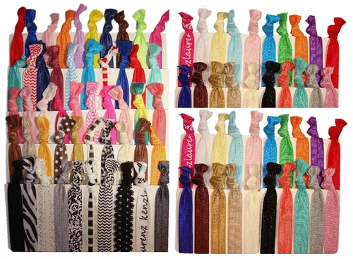 Miniatura 9 de 100 cintas elásticas para cabello de Kenz Laurenz