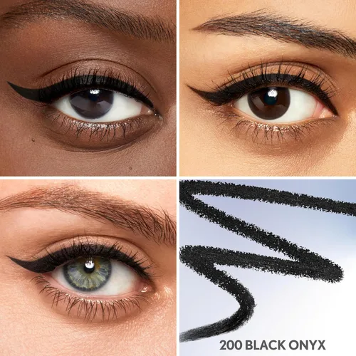 Miniatura 2 de COVERGIRL Perfect Point Plus Lápiz Delineador de Ojos, Ónix Negro Paquete de 1, Duradero, Delineador de Ojos Negro Versátil, Punta Suave
