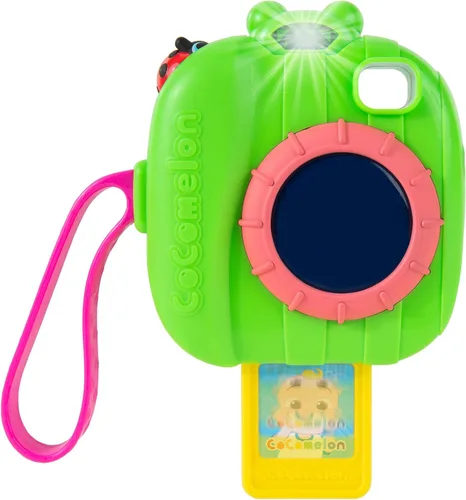 Miniatura 4 de CoComelon Cámara de juego musical - Cuenta con la foto de JJ, cámara musical, iluminada, juguetes para niños, niños pequeños y preescolares