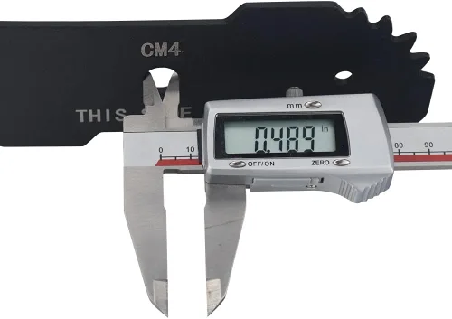 Miniatura 5 de Cuchilla de bordeadora 243801-02, compatible con Black & Decker 243801-00 LE750 y EH1000 repuesto de bordeadora, también se adapta a cortadoras