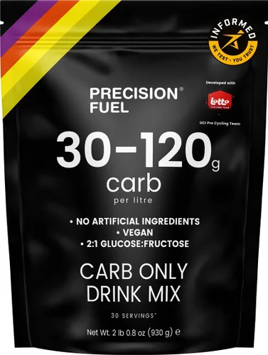 Miniatura 7 de Precision Fuel PF60 Mezcla de Polvo para Bebida de Carbohidratos y Electrolitos para Hidratación y Energía - Nutrición Deportiva de Resistencia