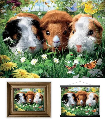 Miniatura 101 de Impresiones de arte de pared lenticular 3D LiveLife - El amor de un padre de Deluxebase. Póster 3D de león sin marco. Decoración de pared perfecta.