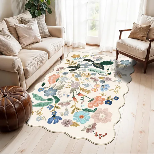 Miniatura 15 de Alfombra lavable para pasillo - 2x7 alfombras de cocina, alfombra para entrada, alfombra vintage, suave, alfombra antideslizante para piso, alfombra