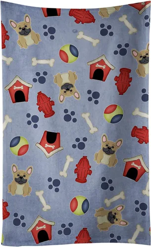 Miniatura 24 de Caroline's Treasures BB2654KTWL Dog House Collection Airedale - Toalla de cocina para invitados, toalla de baño decorativa para cara, té, paño