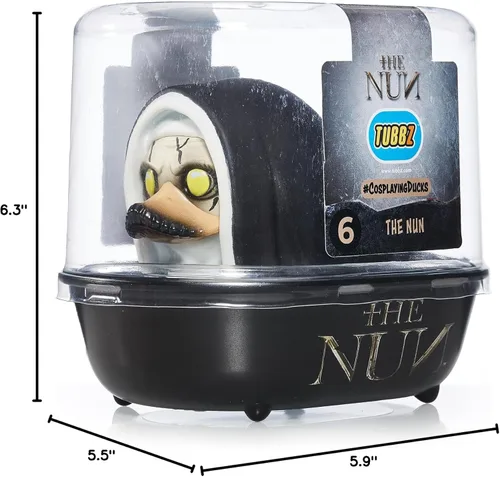 Miniatura 8 de TUBBZ Figura coleccionable de pato The Nun, producto oficial de The Nun, regalo de vinilo único para coleccionistas, edición limitada La monja