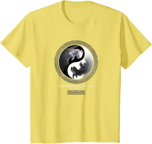 Miniatura 4 de Cómo entrenar a tu dragón 3 Yin Yang Dragon Camiseta