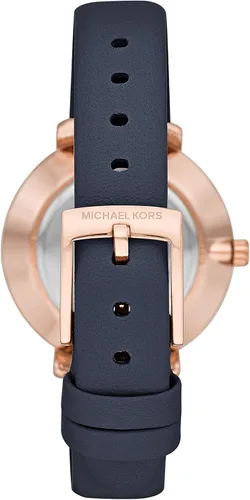 Miniatura 3 de Michael Kors Reloj mini Pyper de acero inoxidable de dos manos para mujer MK1041 - Reloj de acero inoxidable de dos manecillas