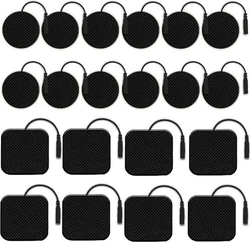Electrodos SM para Unidad TENS - Almohadillas de Electrodo de Múltiples Tamaños para Unidad TENS, Almohadillas de Repuesto para Unidad TENS,
