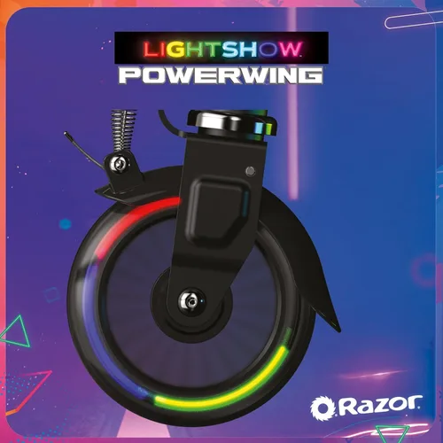 Miniatura 6 de Razor PowerWing - Patinete con ruedas con luz LED para niños mayores de 6 años