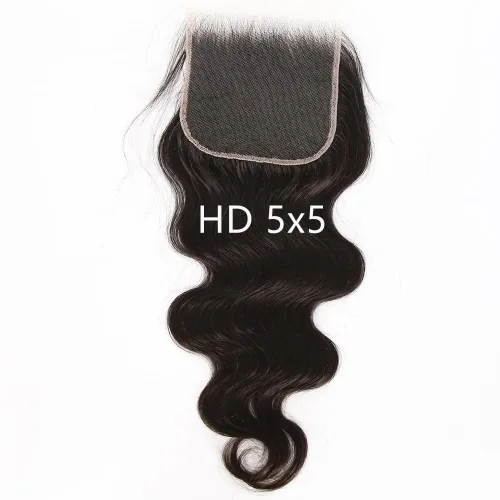 Miniatura 29 de Afro Kinky Curly 5x5 HD Cierre de encaje prearrancado con borde rizado de bebé 4B 4C, cierre de encaje HD de cabello humano transparente