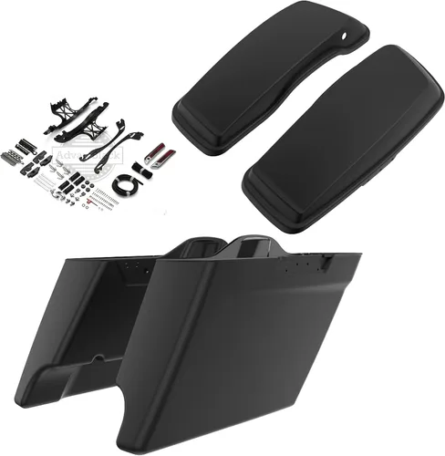 Miniatura 12 de Parabrisas personalizado Moto OnFire, diseño con aerógrafo, Saddlebags