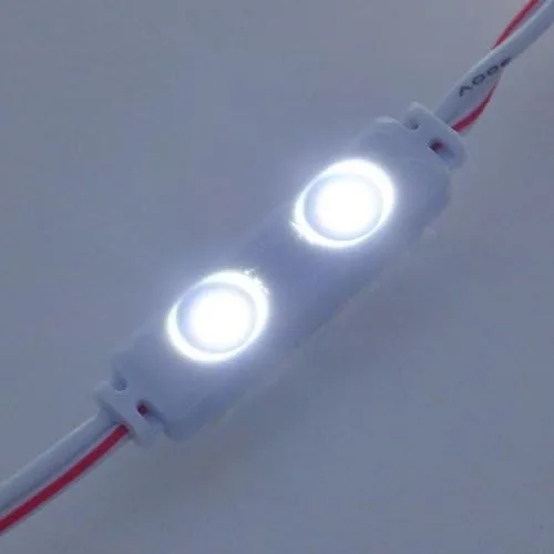 Miniatura 4 de Cadena UL de 10.9 pies de 50 módulos mini LED resistentes al agua, cada uno con 2 x SMD3528, 12 voltios, blanco cálido, 20142WW blanco cálido