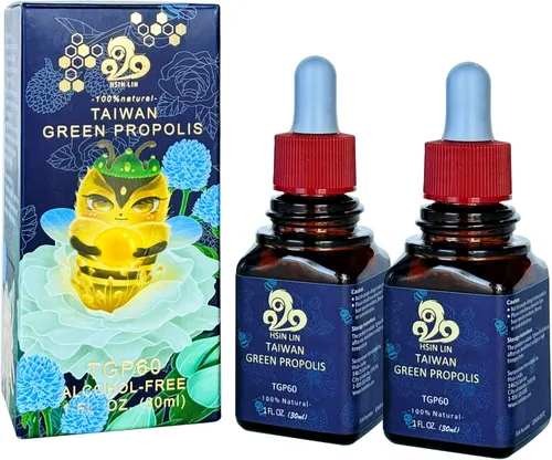 Miniatura 7 de Propóleos verdes de Taiwán, Propolin de alta concentración > 60mg/ml, rico en nutrientes, antioxidante