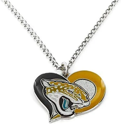 Miniatura 11 de Collar con colgante de corazón en espiral de la NFL - Joyería de regalo para mamá, esposa, hermana, hija, mejor amiga - Regalo ideal