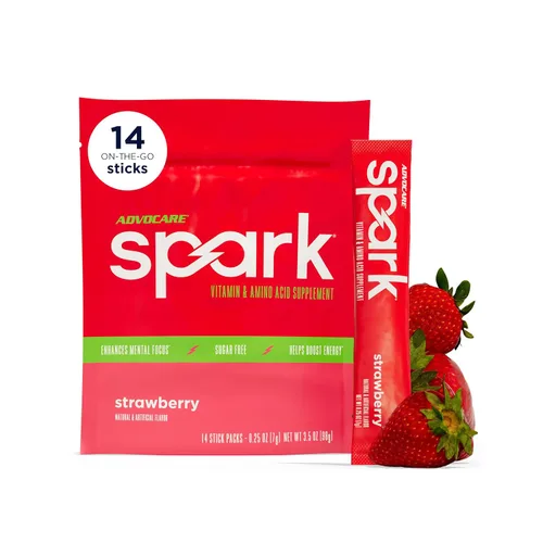 Miniatura 12 de AdvoCare Spark Cherry Energy Drink 14 bolsas de una sola porción (3.5 onzas)