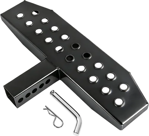Miniatura 9 de DICMIC Protector de parachoques de remolque antideslizante y óxido para la mayoría de automóviles, SUV, camionetas, con receptor de 2 pulgadas