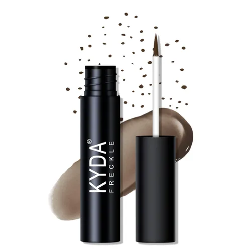 Miniatura 9 de KYDA Maquillaje líquido para pecas, pecas sintéticas resistentes al agua, aspecto natural, para construir, de larga duración, bolígrafo de punto