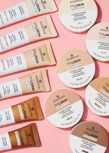 Miniatura 4 de essence My Skin Perfector Polvo de fijación suelto Efecto de desenfoque instantáneo y acabado mate natural Vegano, sin parabenos, sin gluten