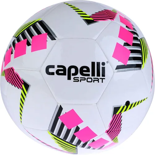 Miniatura 11 de Capelli Sport Balón de fútbol, Star Cubes Team Balón de fútbol para entrenamiento al aire libre e interior Azul neón