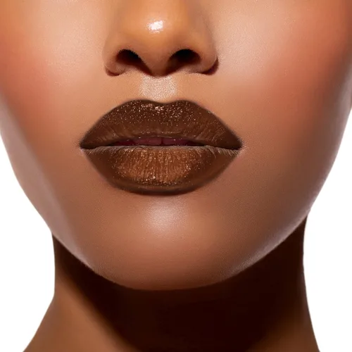 Miniatura 2 de TKB - Color líquido humectante para brillo labial, colorante para brillo y lápiz labial, hecho en Estados Unidos Marrón chocolate