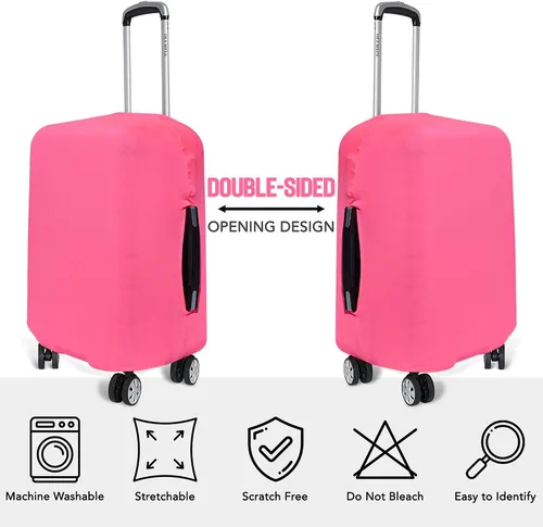 Miniatura 3 de Funda de equipaje de viaje I Protector de maleta aprobado por la TSA I Fundas de equipaje para maleta I Funda de maleta Bolsa I Protector