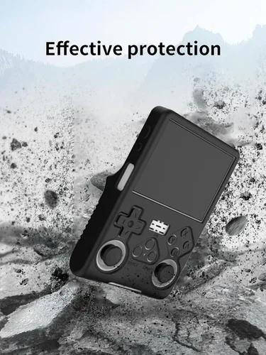 Miniatura 2 de Funda para consola de juegos retro R40S Pro, funda protectora suave de silicona a prueba de golpes para consola de juegos portátil R40S Pro Flip