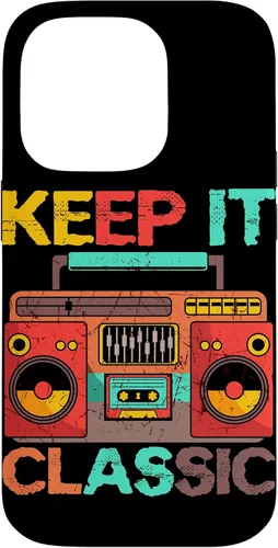 Miniatura 17 de Keep It Classic Radio 80s 90s Retro Vintage Cassette Player Funda para iPhone 17 Pro Max