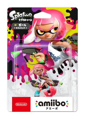 Miniatura 2 de Nintendo amiibo - Inkling Girl (Neon Pink) (Splatoon series) Japan Import (Versión original)