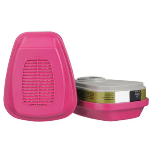 Miniatura 3 de 3M 60926 P100 - Cartuchos multigas/vapor (5 pares, 10 filtros) para respiradores 3M 6000, 6500, 7500, 7800S, FF-400 y Scott AV-3000 (SureSeal/HT)