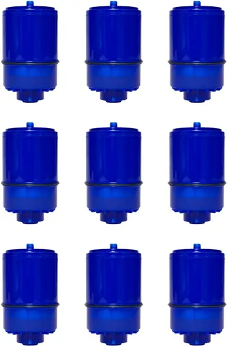 Nispira Blue RF-99XX - Filtro de agua de repuesto compatible con sistemas de filtración de grifos PUR, PUR Plus, elimina cloro, plomo, olor,