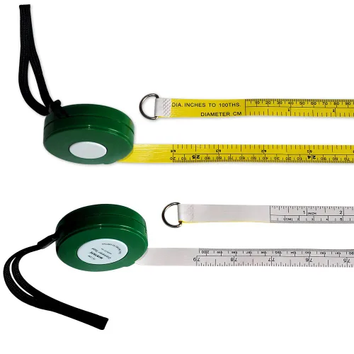 Miniatura 4 de WIN TAPE Cm y pulgadas a 100th Diámetro ejecutivo Pi Cinta métrica de ingeniero Verde