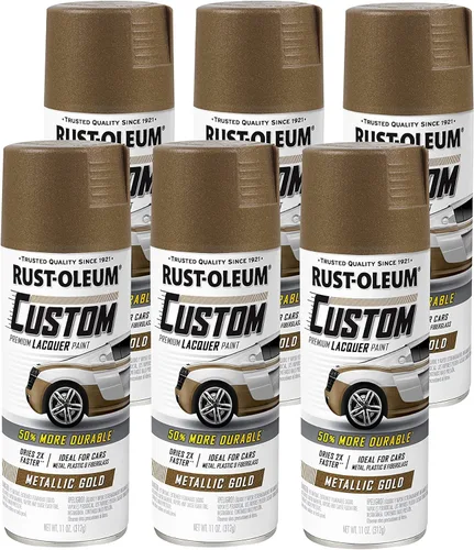 Miniatura 23 de Rust-Oleum 323349 - Pintura en aerosol de laca personalizada para automóviles, 11 onzas, color verde neón brillante, (paquete de 1 unidad)