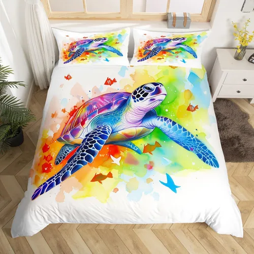 Miniatura 42 de Erosebridal Juego de ropa de cama para niños de construcción tamaño individual para niños, cubierta de edredón para camiones excavadoras, juego