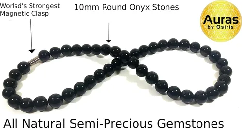 Miniatura 2 de Auras by Osiris - Collares con cuentas para hombre, protección de cristal curativo, collares para hombre, hechos a mano en Estados Unidos por Master