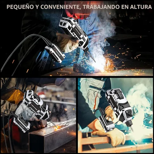 Miniatura 7 de Máquina de Soldadura Portátil, 20-120A 110V, Soldadora de Electrodo Portátil 20 Electrodos, Máquina Soldadora Portátil IGBT con Arranque en Caliente