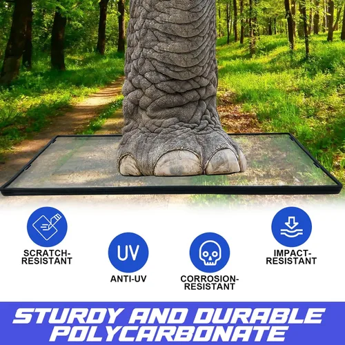 Miniatura 7 de StarknightMT Parabrisas UFORCE 1000 resistente a los arañazos – Parabrisas UFORCE compatible con CFMOTO UFORCE 1000/1000 XL 2019-2025, resistente