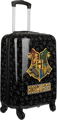 Miniatura 3 de Bioworld 20" Harry Potter ABS equipaje de mano con película de PC, cresta negra OSFA, Negro
