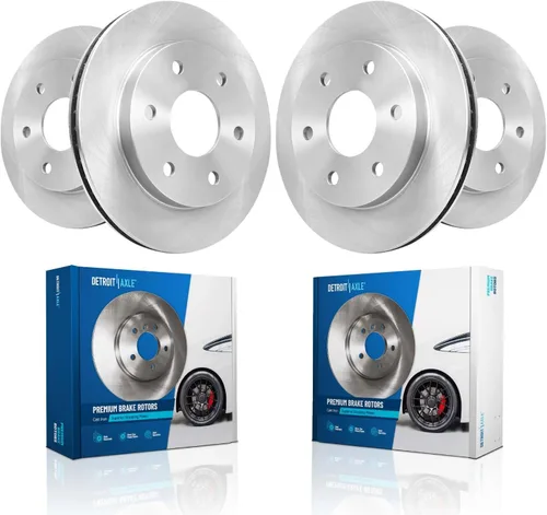 Miniatura 43 de Detroit Axle - Rotores de freno delanteros para Lexus GS350 GS430 GS450h GS460 IS200t IS250 IS300 IS350 Reemplazo de rotores de freno perforados