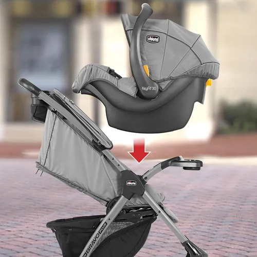Miniatura 5 de Chicco Sistema para viaje Mini Bravo Plus - Pizarra Gris