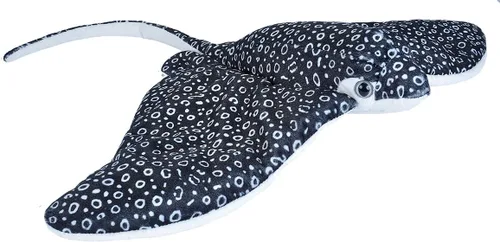 Miniatura 7 de Wild Republic Spotted Eagle Ray - Peluche de peluche, regalo para niños, 20 pulgadas